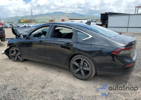 2025 Honda Accord Hybrid Sport from USA, damaged, VIN 1HGCY2F50SA014399